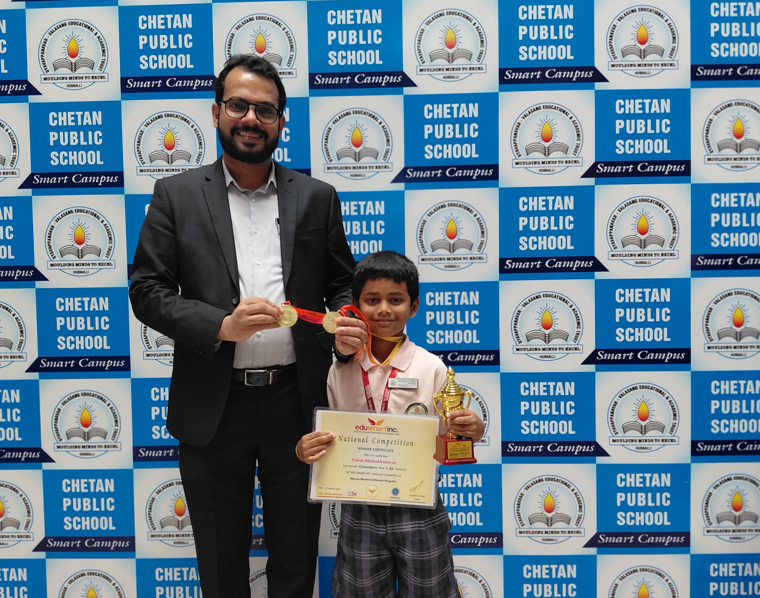 Secures 4th Place in Abacus!