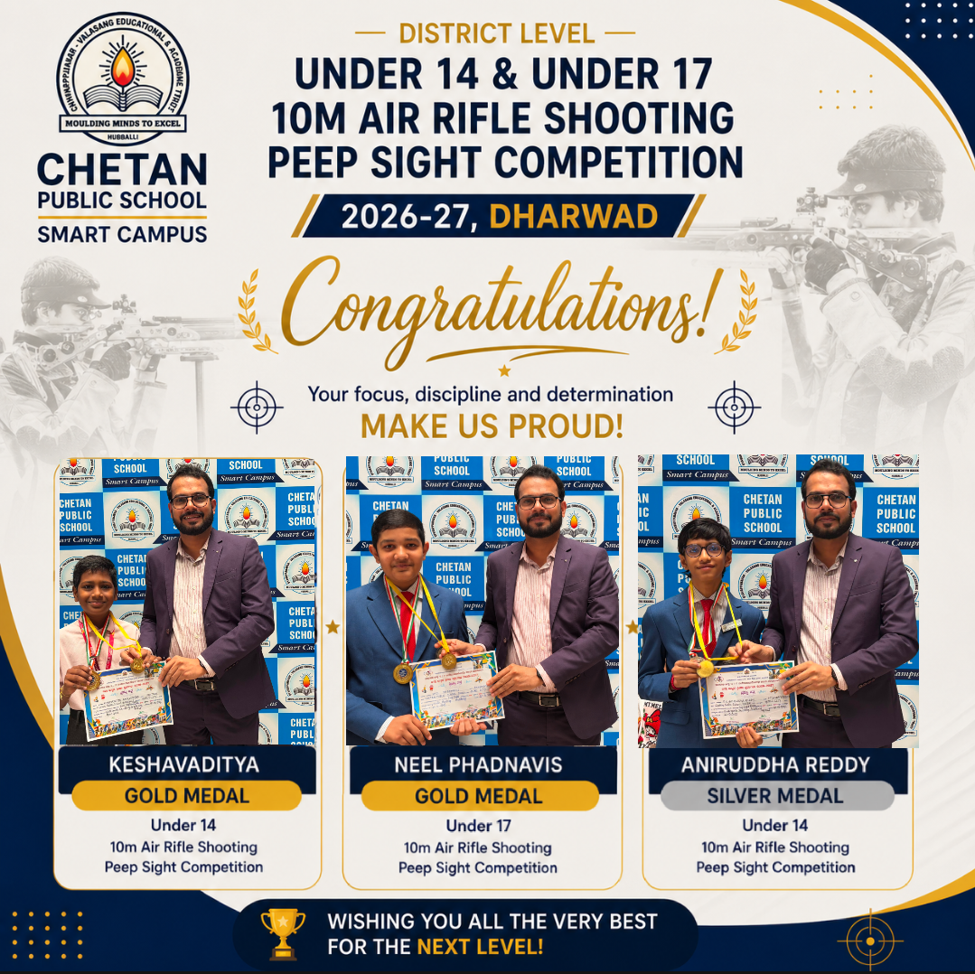 Sharpshooters Strike Gold: Chetan Public School